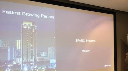Sparc Receives the Fastest Growing Partner Award from NetApp