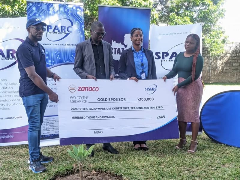 SPARC SYSTEMS ZAMBIA DONATES K100,000 TO SUPPORT ICTAZ ANNUAL GENERAL MEETING