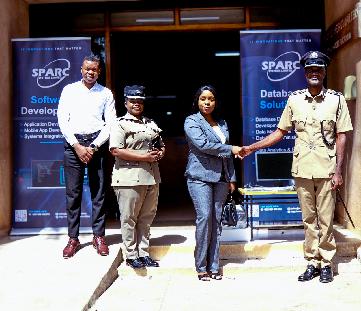 SPARC SYSTEMS DONATES TO MALAWI POLICE SERVICE