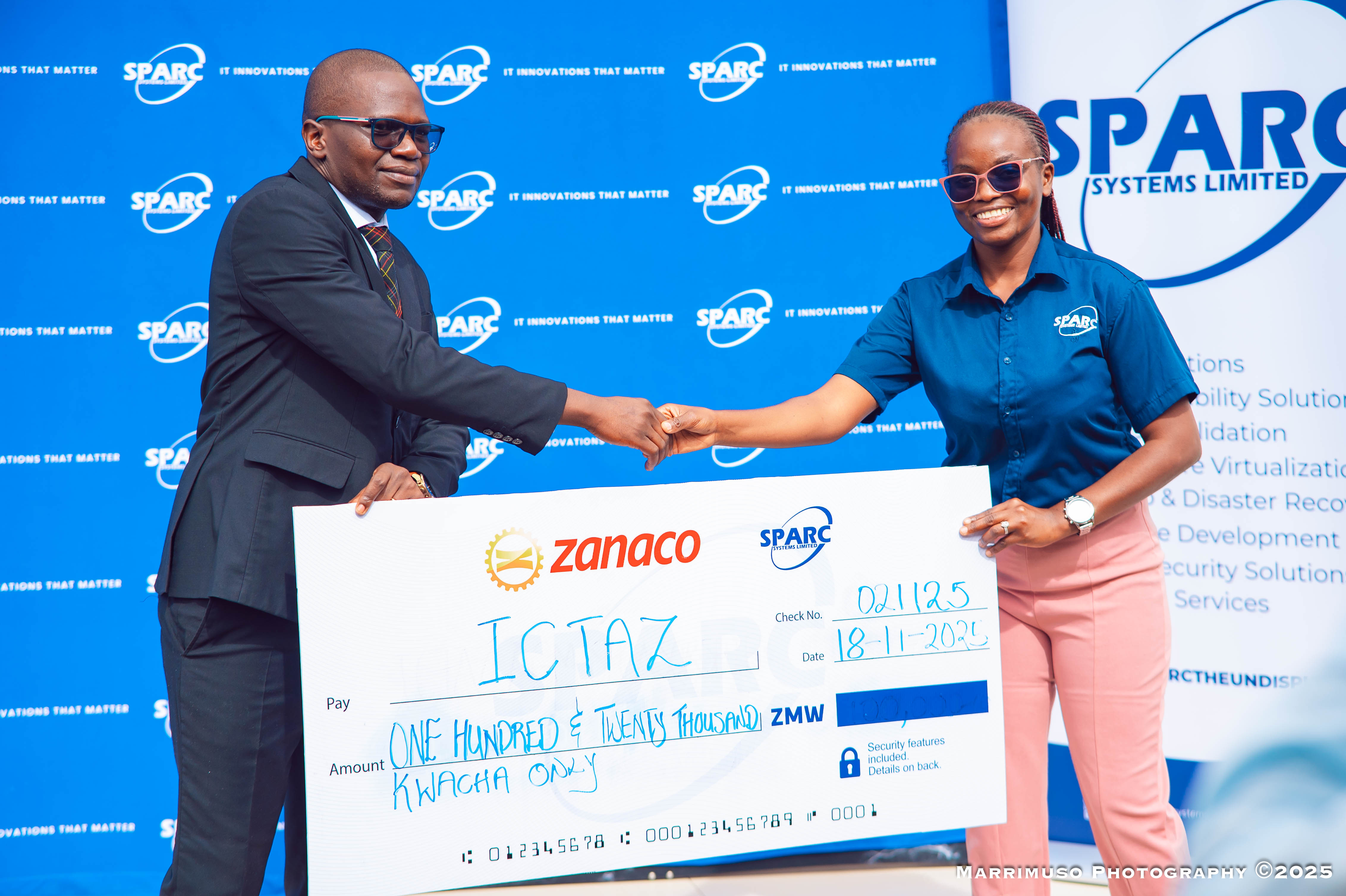 SPARC SYSTEMS ZAMBIA SPONSORS THE ICTAZ 2025 TECH AWARDS